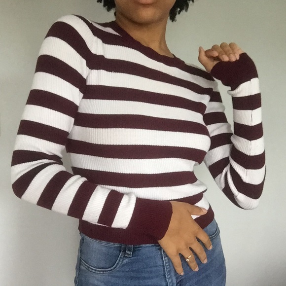 Fitted Cropped Sweater - Picture 1 of 2